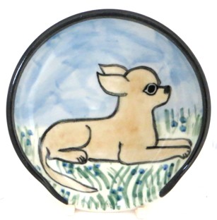 Chihuahua Fawn -Deluxe Spoon Rest - Click Image to Close